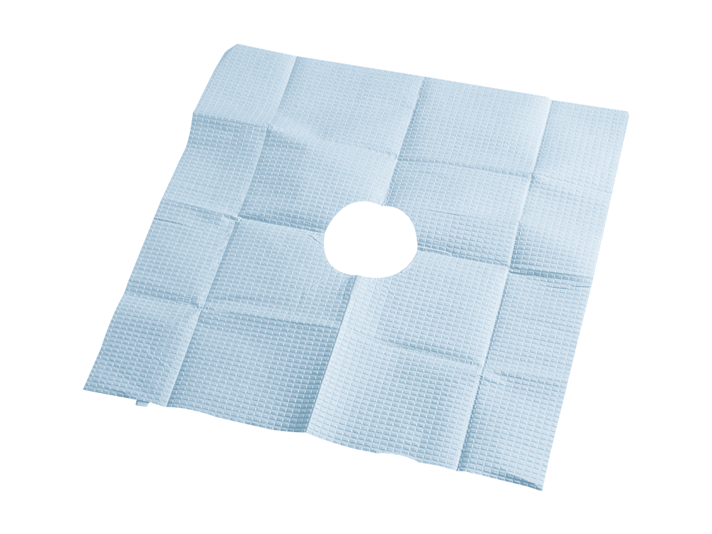 Quadratus Stripe Paper Medical Drape